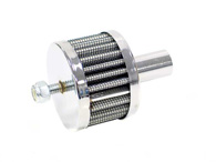 K&N Entlüftungsfilter - Universal Außen-Ø Metallstutzen: 16 mm, Ø: 51 mm. Höhe: 38 mm mit Haltebolzen