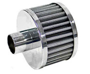 K&N Entlüftungsfilter - Universal Außen-Ø Metallstutzen: 25 mm, Ø: 76 mm, Höhe: 51 mm