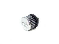K&N Entlüftungsfilter - Universal Gummi-Innenflansch: 8 mm, Filter-Ø: 35 mm,  Höhe: 29 mm